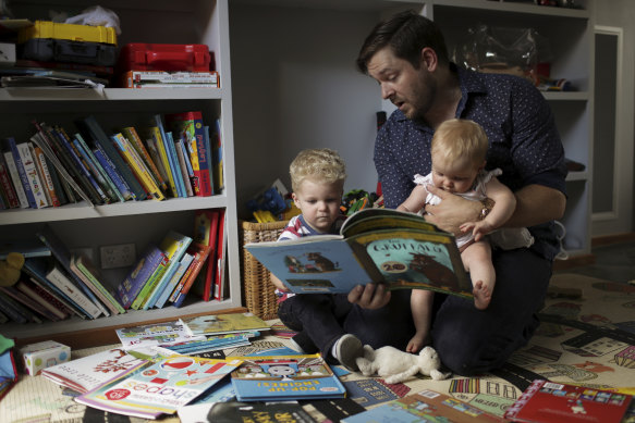 Blake Woodward, a management consultant and fathering blogger, believes while there was “good progress” towards fathers doing more flexible work and hands-on parenting early in the pandemic, it is now “dropping off”.