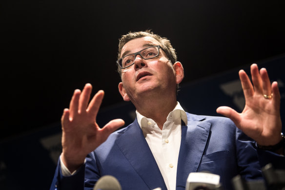 Victorian Premier Daniel Andrews says football is a big and important part of the community but fears there is some way to go before social distancing and isolation measures can be eased. 
