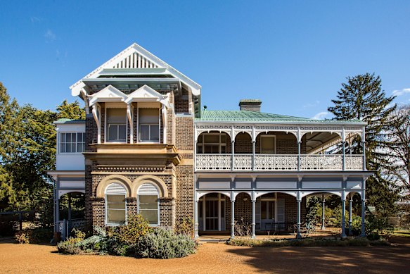 The historic Saumarez Homestead.