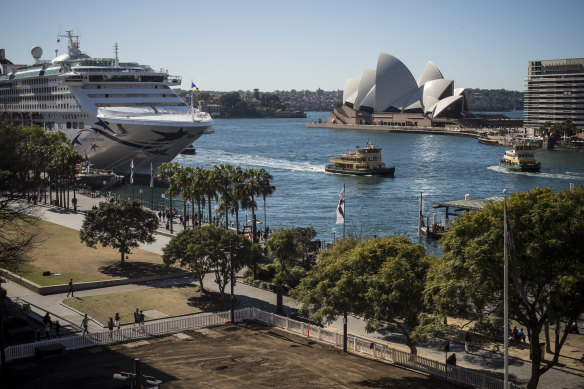 Sydneysiders can expect a familiar sight to return to the Harbour from Sunday as the ban on cruise ships lifts.