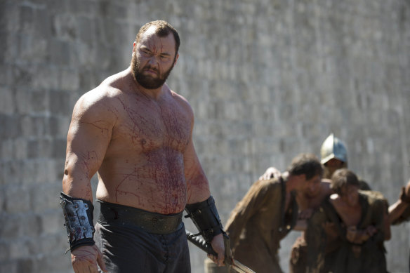 Hafthor Julius Bjornsson, known as The Mountain in Game of Thrones.