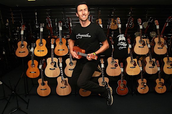 Glenn Haworth sold Haworth Guitars to the Stormer brothers. 
