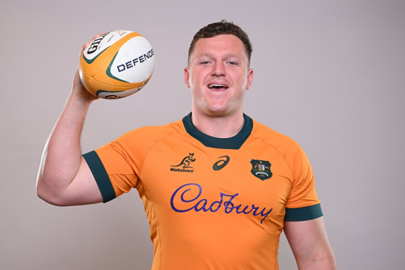 Angus Bell will make his return to the Wallabies after recovering from a toe injury