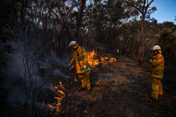 Wet weather has delayed hazard reduction burns across the state, but the RFS continues to prepare for the coming fire season. 