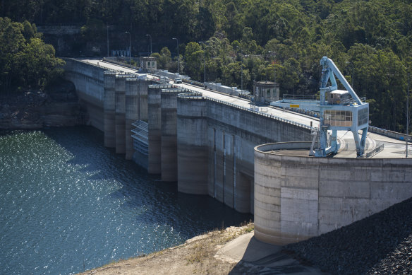 The plan for raising the Warragamba Dam wall seems to be largely paid for so far by dipping into the NSW Climate Change Fund. 
