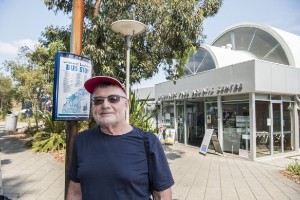 Peter Wolfe is not happy with the proposed closure of the aquatic centre.
