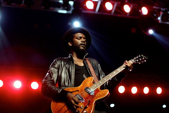Gary Clark Jr. He appeared on the Bluesfest stage in 2014.