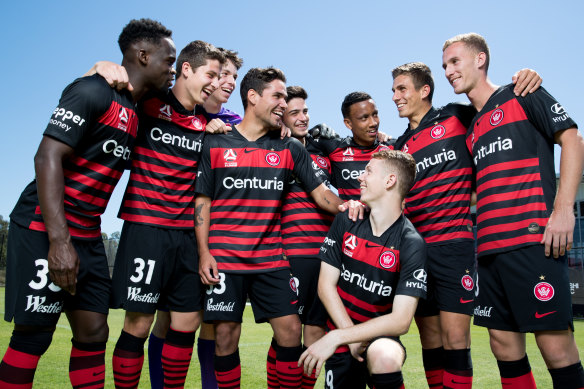 Nine of the Wanderers' academy players who have landed in the A-League. 