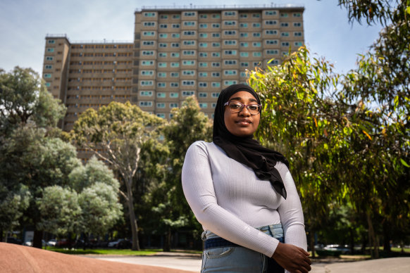 Haniyah Abou-Said says her VCE result is strong enough to get her into her dream course, a bachelor of fashion and textiles.