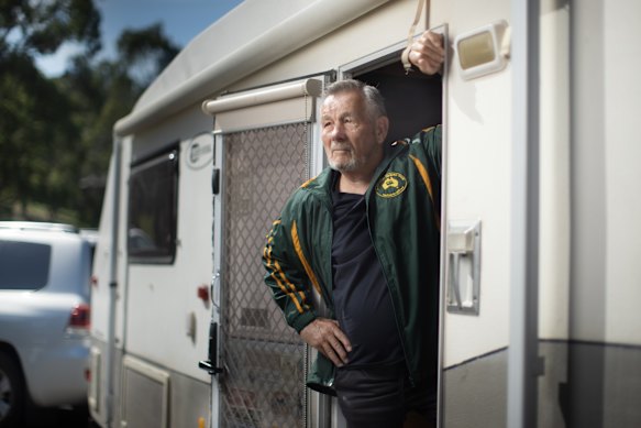 Rob Tudor is from the Australian Caravan Club, which has cancelled seven of its musters.