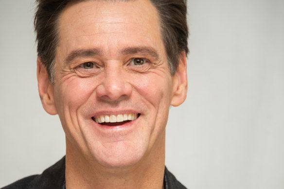 ''I don’t believe in icons'': Jim Carrey, actor, artist and now novelist, in February.