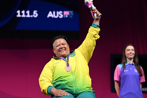 Hani Watson wins bronze for Australia.