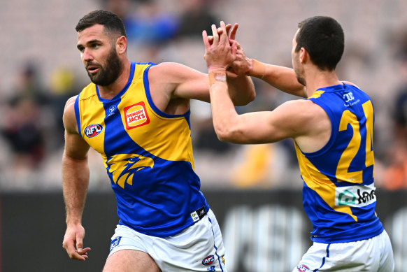 Jack Darling has kicked 10.11 from eight games this season, with a significant chunk coming late in games when the result was already decided.