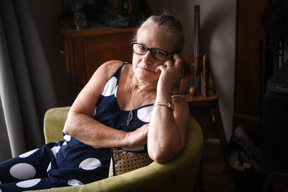 Caryn Ryan worked for 47 years in hospitals and is now on JobSeeker.