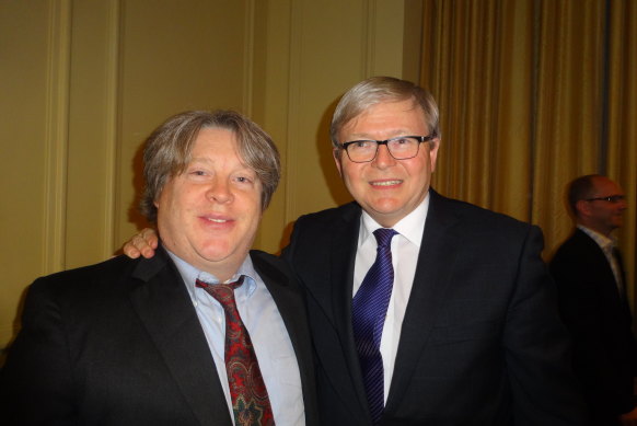 Walter Coffey met Kevin Rudd to discuss dangers of podiatric surgeons. 