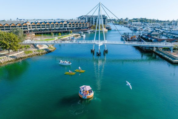 Mandurah is a water playground.