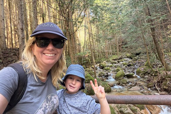 Angela and Oliver conquering the Nakasendo Way in Japan.