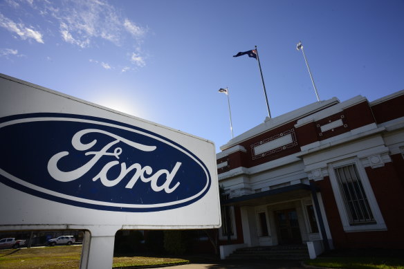 Geelong's old Ford plant.