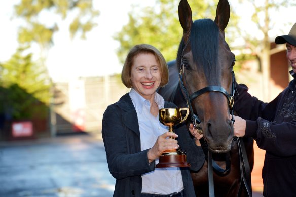 Gai Waterhouse is one of the people lobbying to save Rosehill Racecourse