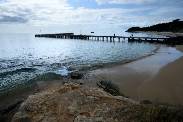 A snorkeller has died in waters off Portsea.