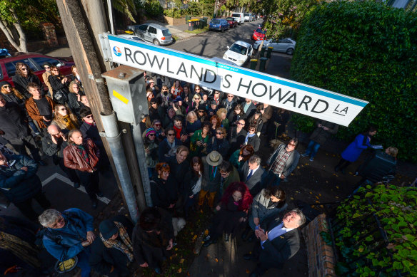 A laneway in St Kilda was named or local musician Rowland S. Howard in 2015.