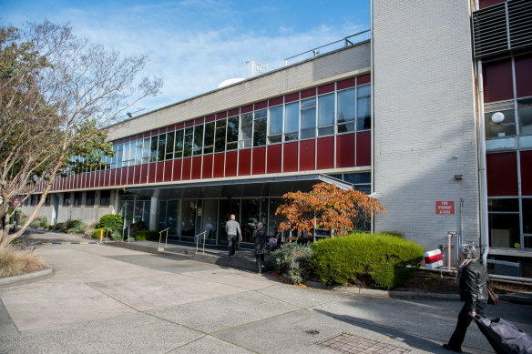 The ABC’s former Elsternwick studios.