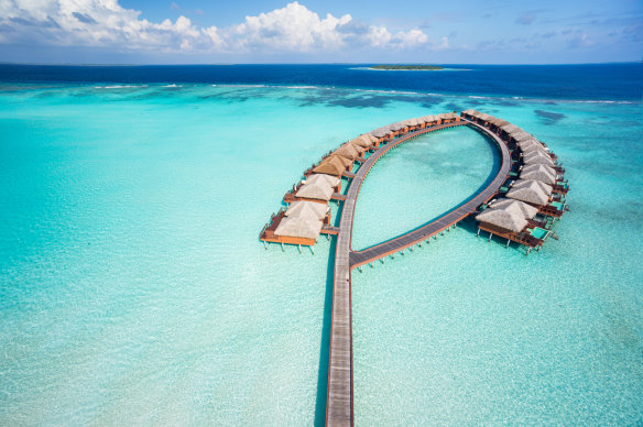 A stay in an overwater bungalow in the Maldives is the ultimate recipe for relaxation.