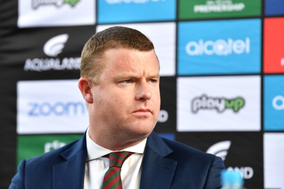 South Sydney boss Blake Solly