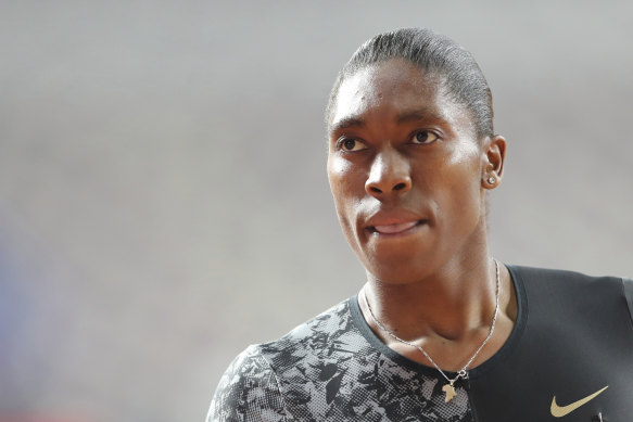 South Africa's Caster Semenya has won gold in the 800 metres at the past two Olympic Games.