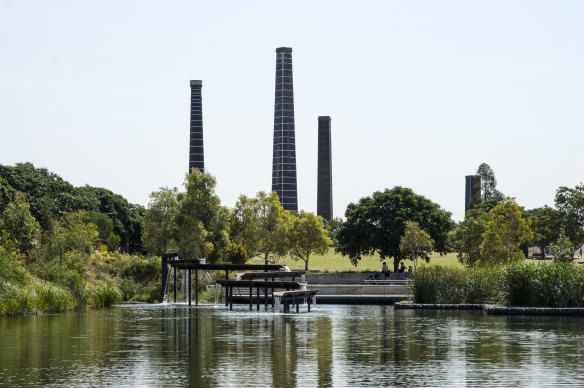 The four chimney stacks are a familiar site near the south end of King Street, Newtown, in Sydney’s inner west.