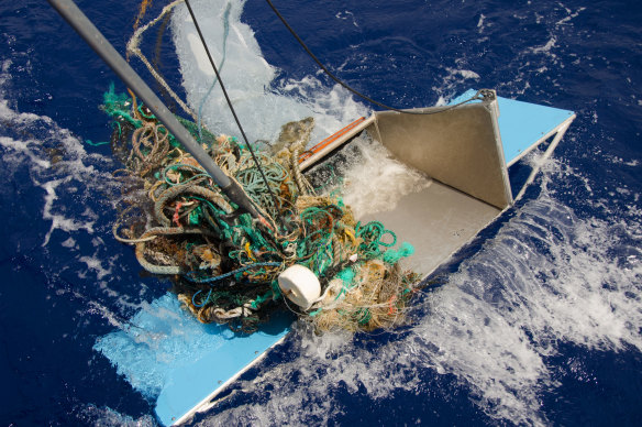 The Great Pacific Garbage Patch is estimated to contain as much as 80,000 tonnes of plastic. 