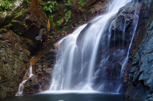 Hiji Otaki Falls in Yambaru National Park.