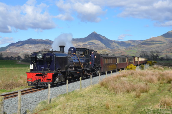 Toy town… Ffestiniog Railway, Wales.