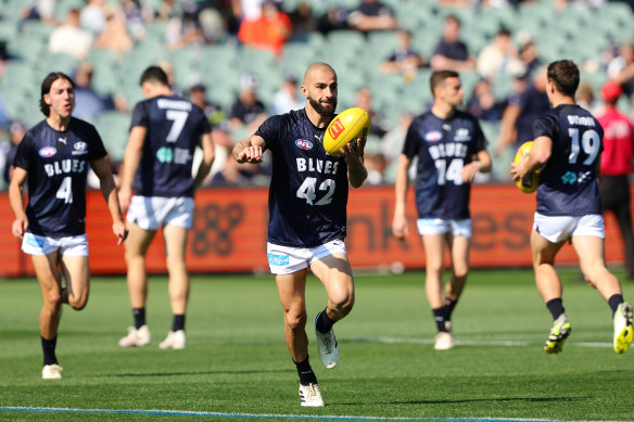 A hamstring injury is likely to keep speedster Adam Saad sidelined.