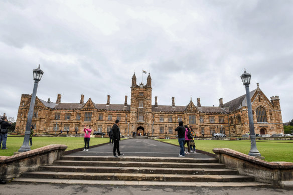 The City of Sydney and Randwick LGAs have “rubbery” population estimates because of the absence of international students.