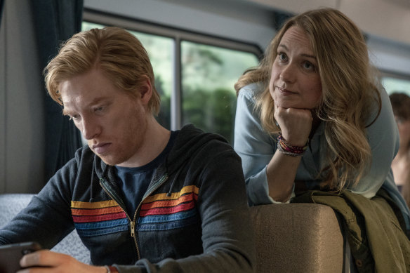 Onetime lovers Billy (Domhnall Gleeson) and Ruby (Merritt Wever) revisit an old pact.