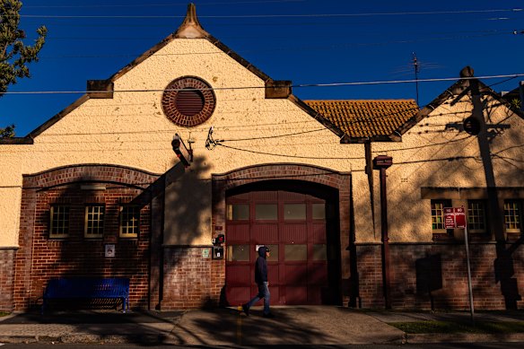 The Botany Fire Station on Banksia Street.