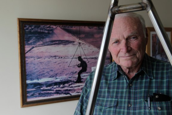 John Dickenson, the 2012 recipient of the Federation Aeronautique Internationale (FAI) Gold Air Medal.