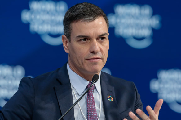 Spanish Prime Minister Pedro Sanchez has locked down 70,000 people in Galicia.