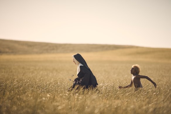 Cate Blanchett and Aswan Reid in Warwick Thornton’s The New Boy.