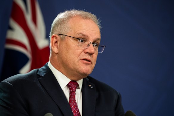 Prime Minister Scott Morrison on Friday.