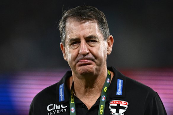 Ross Lyon has taken a swipe at the VFL’s fixturing.