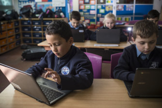 St Mark's Catholic Primary School currently uses external company CODE4FUN to teach their students coding. 