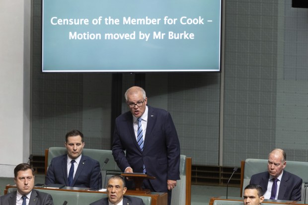 Scott Morrison defiant as he is censured for secret portfolios