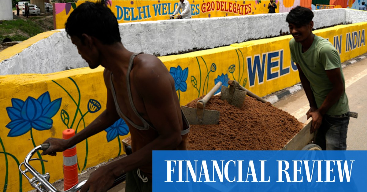 India sweeps New Delhi's poor under the rug for G20 summit - Vimarsana News