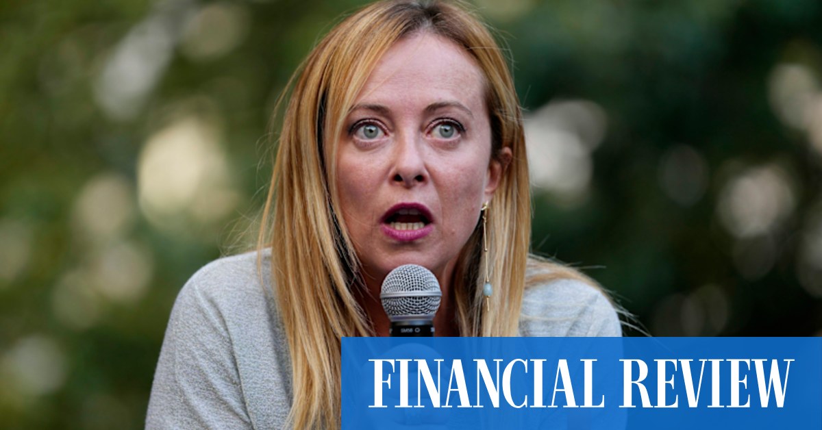 italy elections: Brothers leader Giorgia Meloni is getting rid of the F-word - Vimarsana News