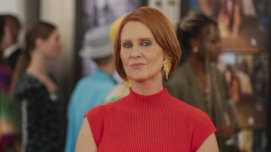 Cynthia Nixon in And Just Like That.