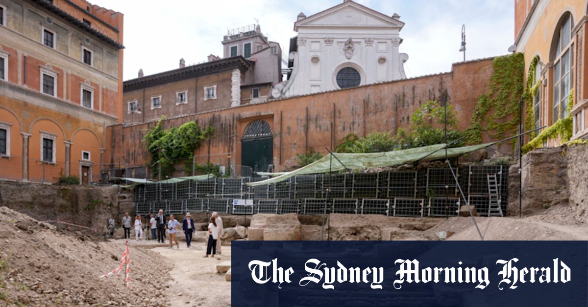 Nero’s Theatre found in Rome at side of future Four Seasons hotel