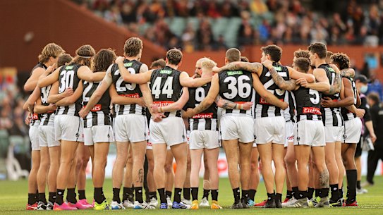 The Magpies are on the hunt for a new coach.