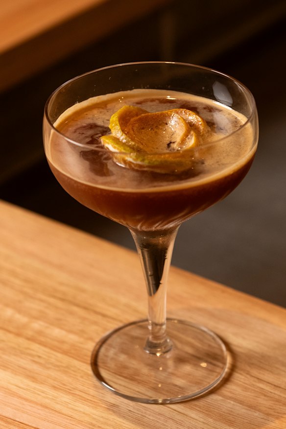 Arashi Mule coffee cocktail.